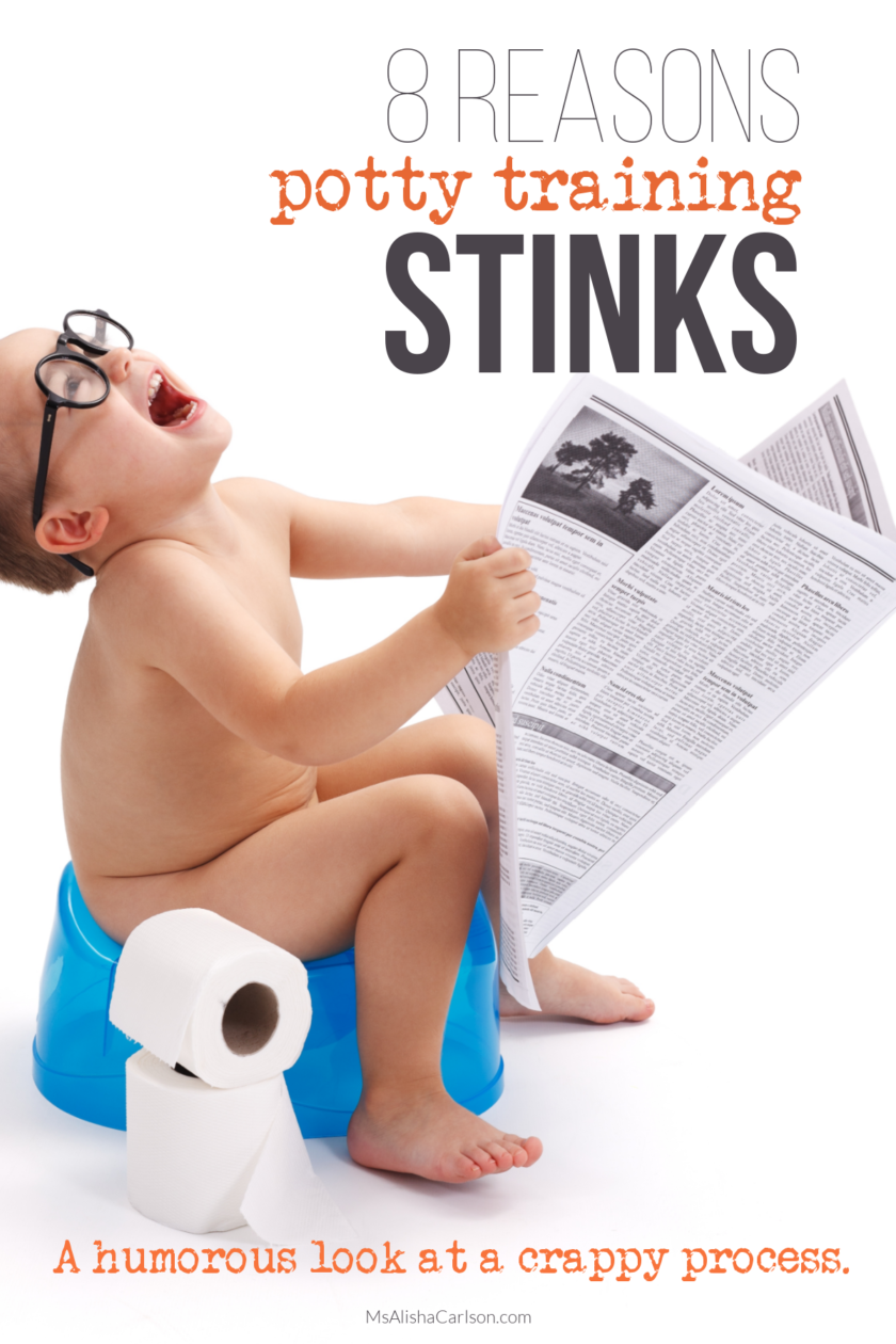 Potty Training Stinks -- a humorous look at a crappy process