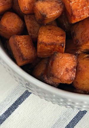 Cinnamon Sweet Potato Home Fries