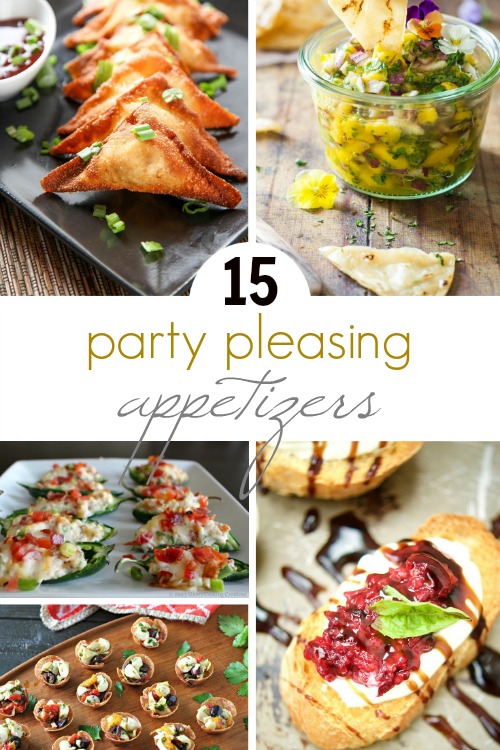 Party Pleasing Appetizers; msalishacarlson.com/