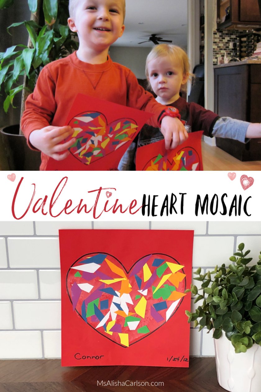 Valentine Heart Mosaic