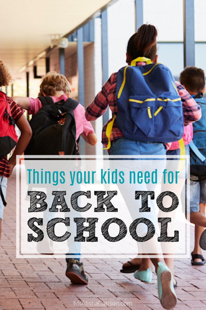 What your kids really need for Back to School