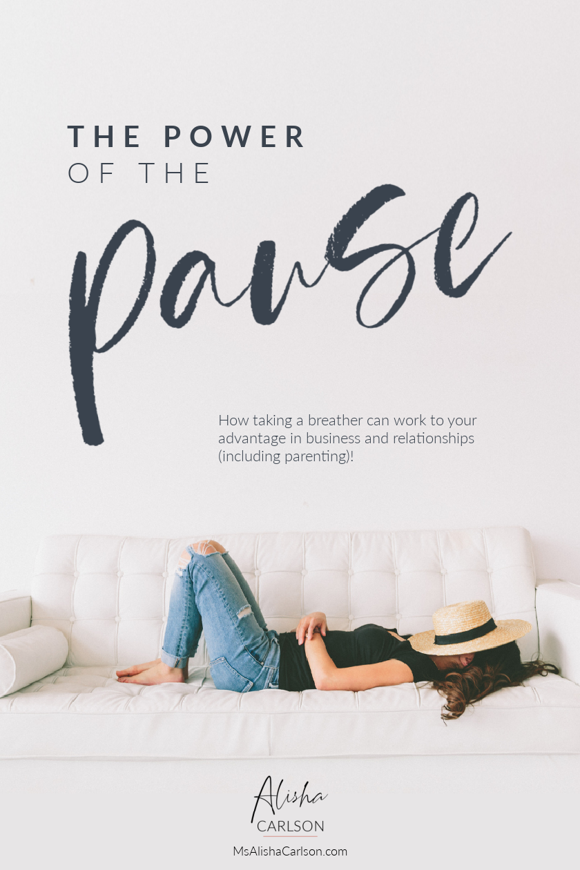 Pinnable image of woman pausing/resting on sofa