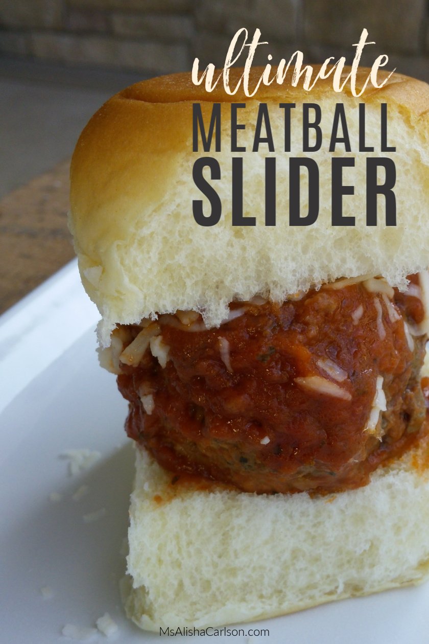 Meatball slider